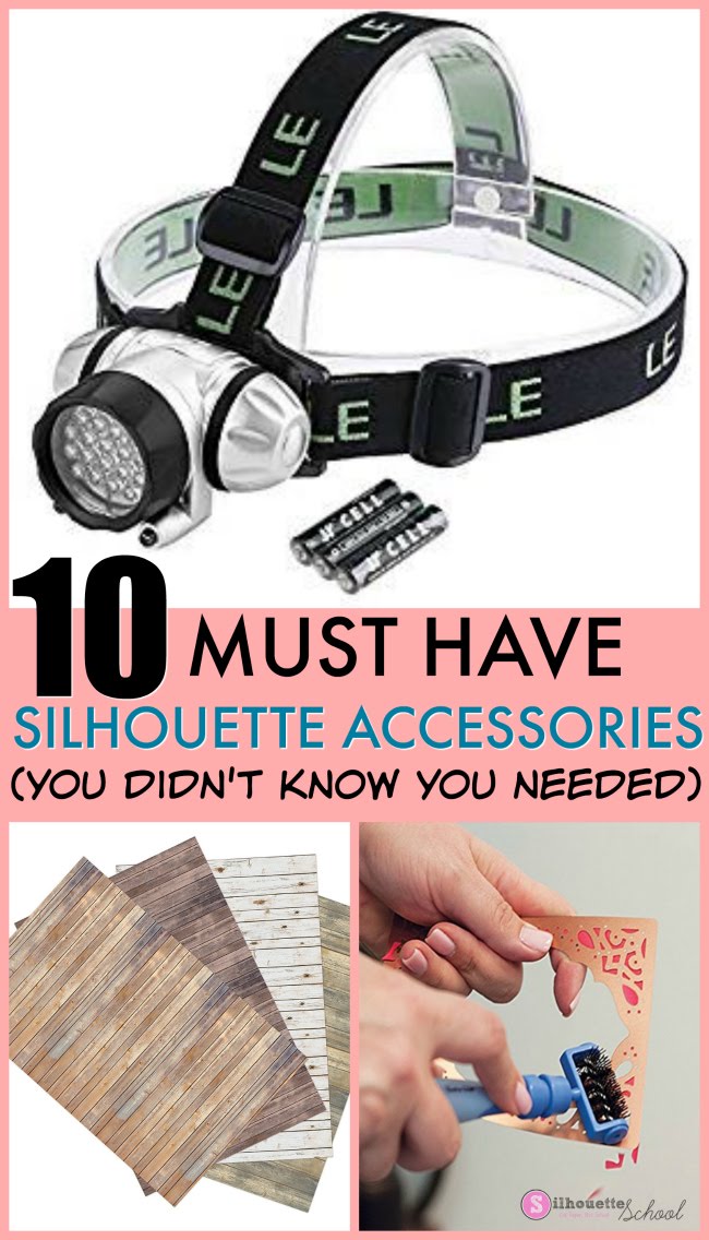10 Must Have Silhouette Accessories and Tools (You Didn't Know You